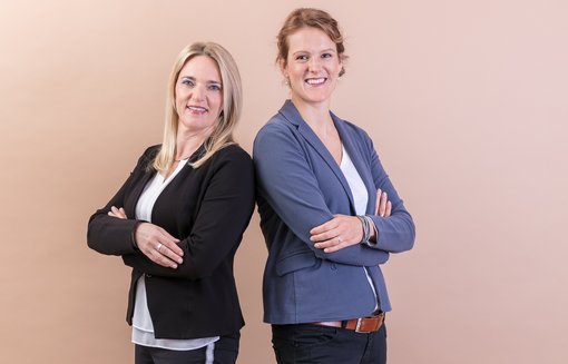 Claudia Brömel und Anja Fromm